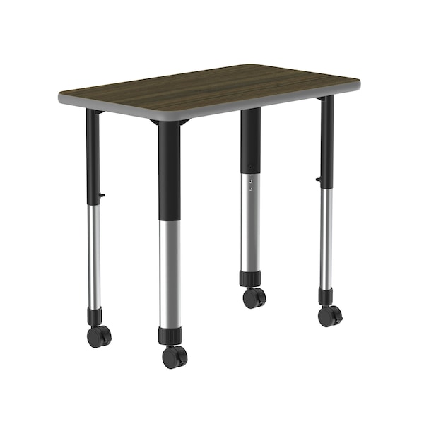 TFL Collaborative Desk - Casters - Rec